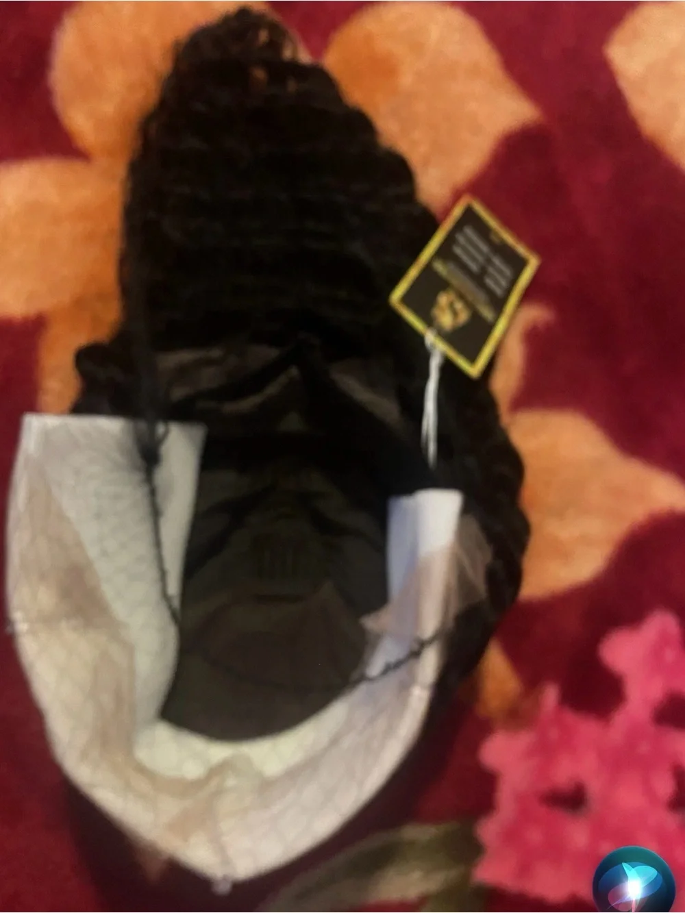 Natural Black Curly Human Hair Wig - Sleek Style